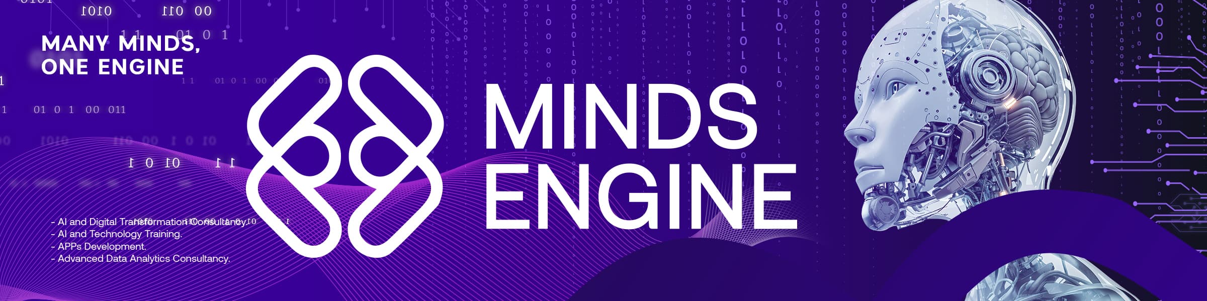 MindsEngine team working on AI solutions